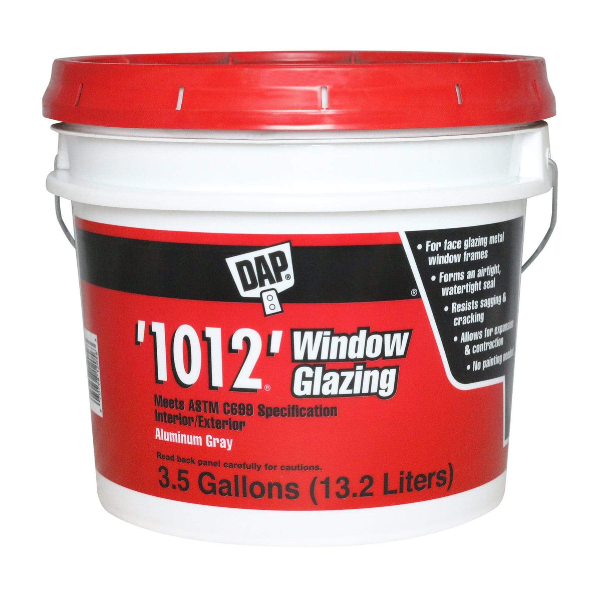 DAP '1012'® Window Glazing 1 Gallon Grey12059