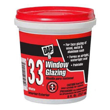 Load image into Gallery viewer, Dap® Glazing DAP '33'® Window Glazing: 1/2 Pint White-12120 DAP '33'® Window Glazing- 33 Series 12120