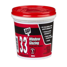 Load image into Gallery viewer, Dap® Glazing DAP '33'® Window Glazing: Pint White-12121 DAP '33'® Window Glazing- 33 Series 12121