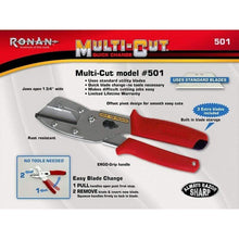 Load image into Gallery viewer, Ronan Tools® Cutter Ronan Tools Multi-Cut Quick Change 501- VC8 VC8