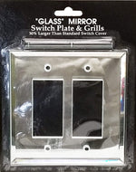Sy Derin Switch Plate Glass Double Decora Switch Plate- GLS202 Series