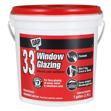 Load image into Gallery viewer, Dap® Glazing DAP &#39;33&#39;® Window Glazing: 1 Gallon White-12019 DAP &#39;33&#39;® Window Glazing- 33 Series 12019

