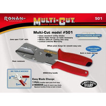 Load image into Gallery viewer, Ronan Tools® Cutter Ronan Tools Multi-Cut Quick Change 501- VC8 VC8
