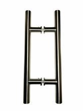 Load image into Gallery viewer, Sy Derin Back to Back Handle 8&quot;-1&quot; Tubular Back to Back Door Pull Ladder Handle - DTB81-L Series
