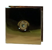 Load image into Gallery viewer, Sy Derin Glass Wall Mount 2&quot; Square Wall Mount to Glass Clamp- S2WS Series
