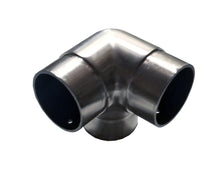 Load image into Gallery viewer, Sy Derin Railing Connector 90° Side Outlet for 2&quot; Tubing: Stainless Steel-RFSO902BS RFSO902BS
